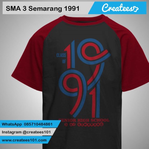 Kaos Reuni SMA 3 Semarang 1991