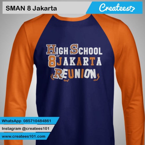 Kaos Reuni SMAN 8 Jakarta