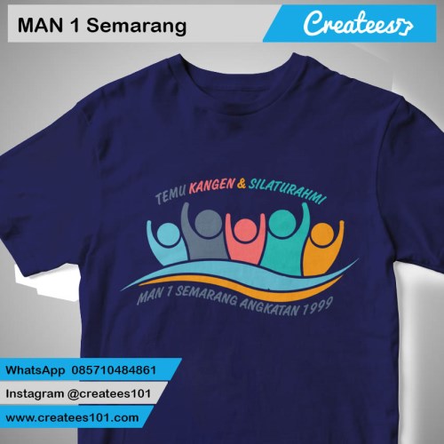 Kaos Reuni MAN 1 Semarang