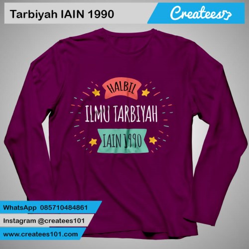 Kaos Reuni Tarbiyah IAIN 1990