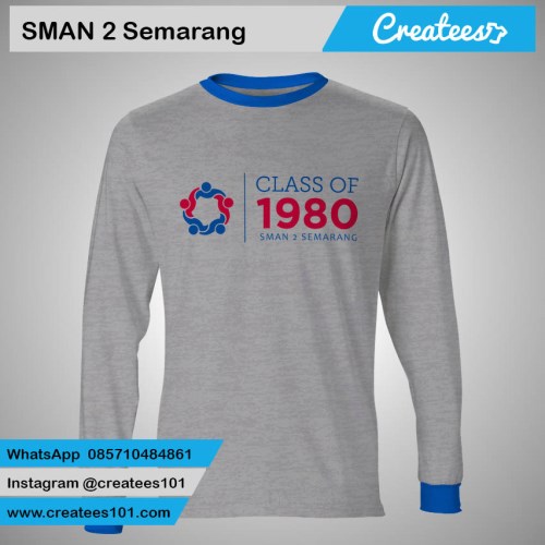 Kaos Reuni SMAN 2 Semarang